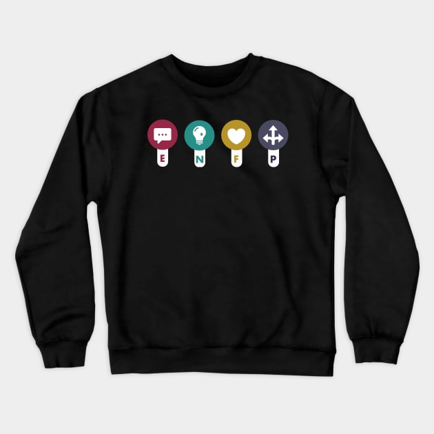 ENFP Crewneck Sweatshirt by GlitterMess